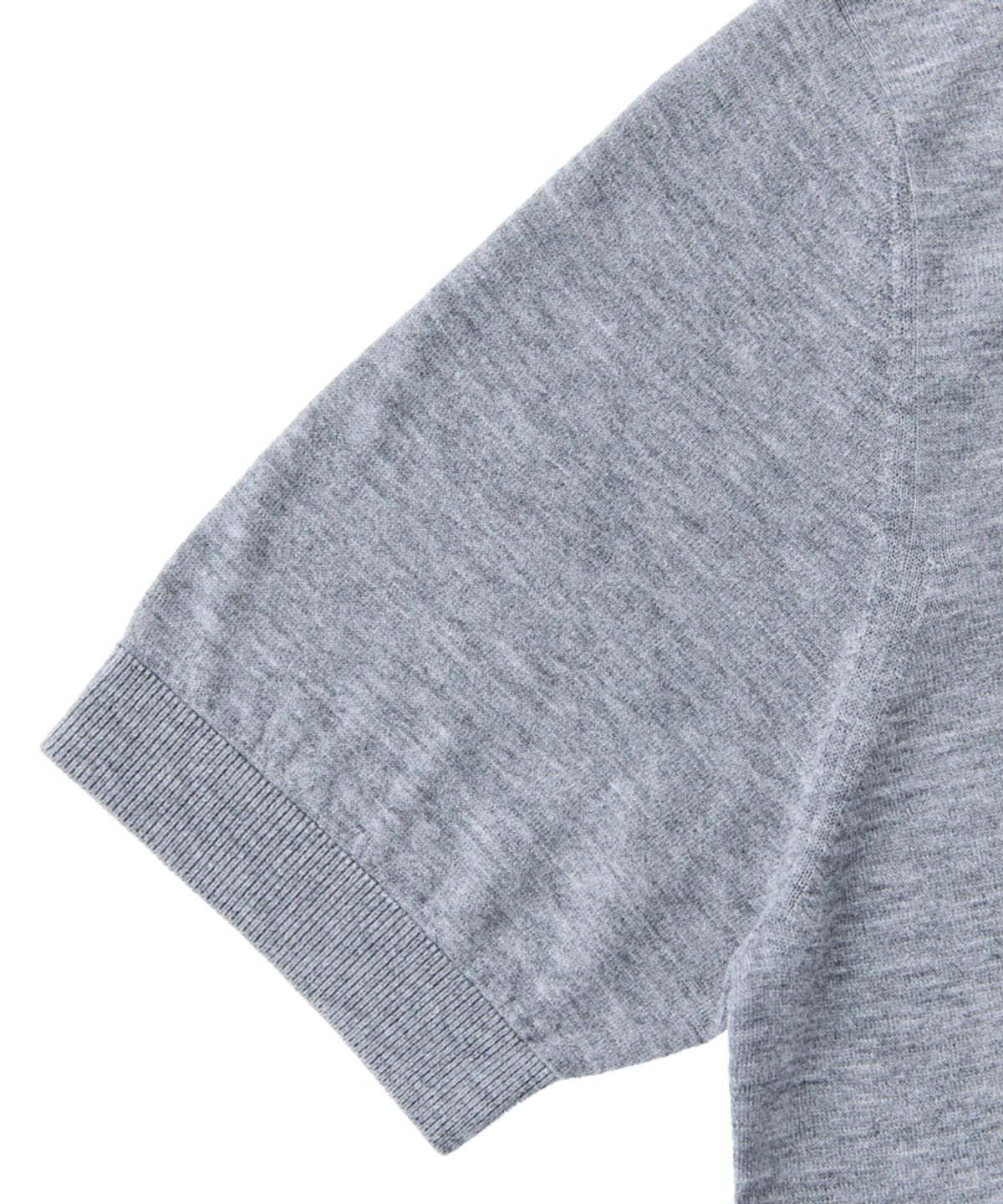 베르노(VERNO) 26SS Cashtouch short sleeve polo knit Grey