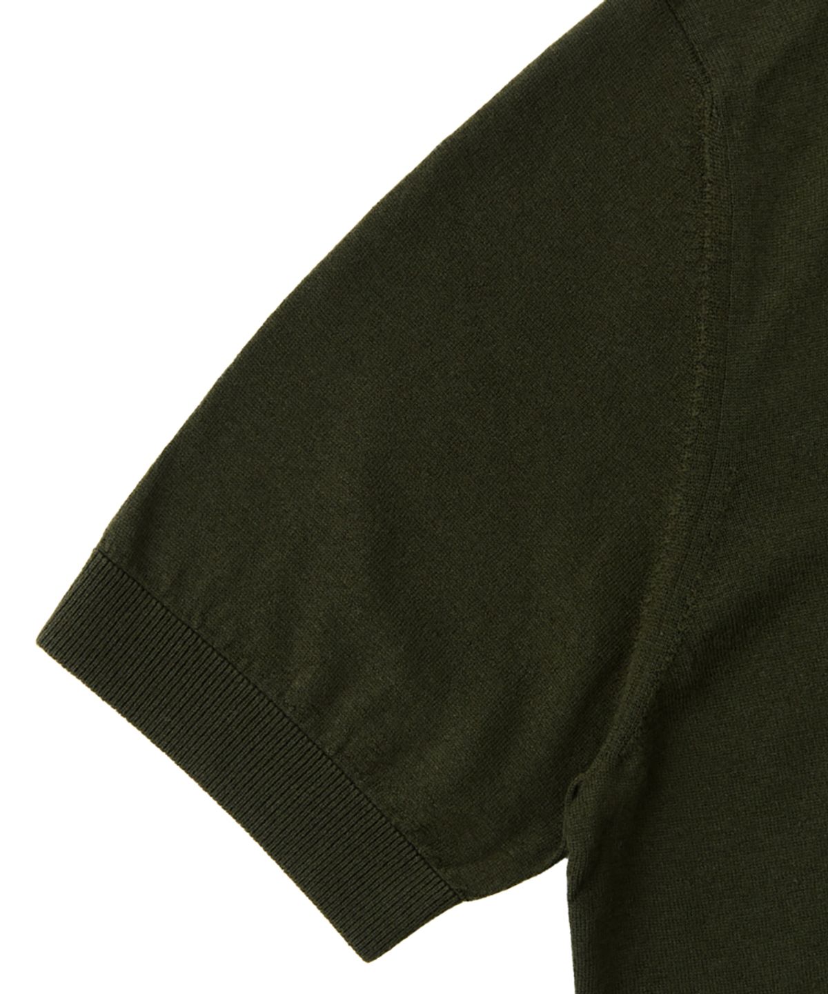 베르노(VERNO) 26SS Cashtouch short sleeve polo knit Khaki
