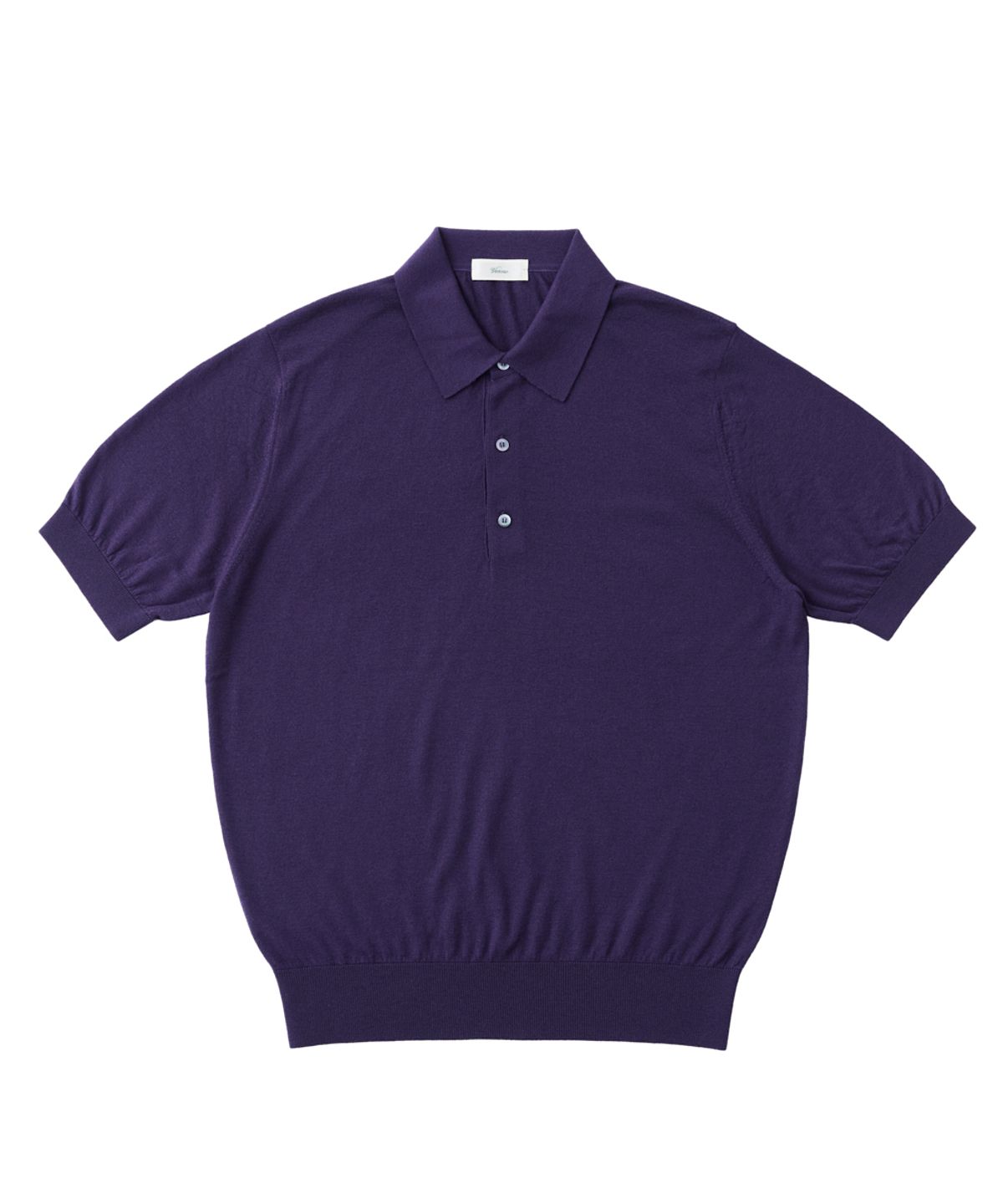 베르노(VERNO) 26SS Cashtouch short sleeve polo knit Purple