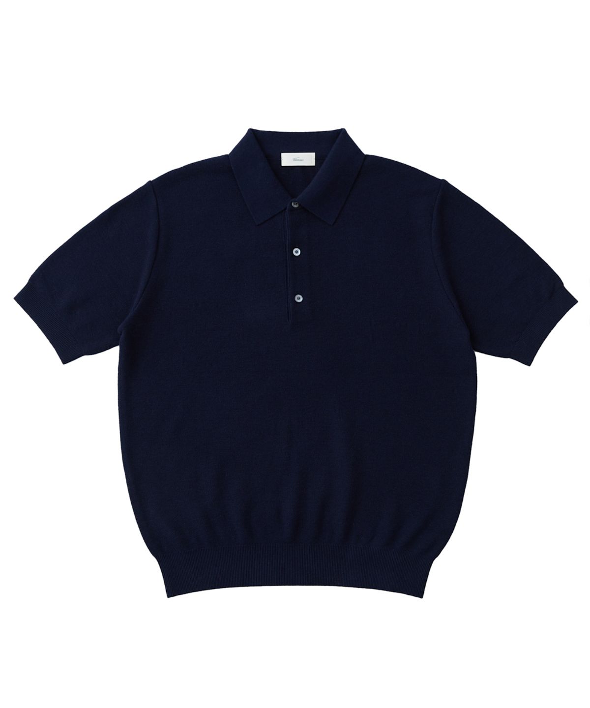 베르노(VERNO) 26ss Waffle polo knit Navy