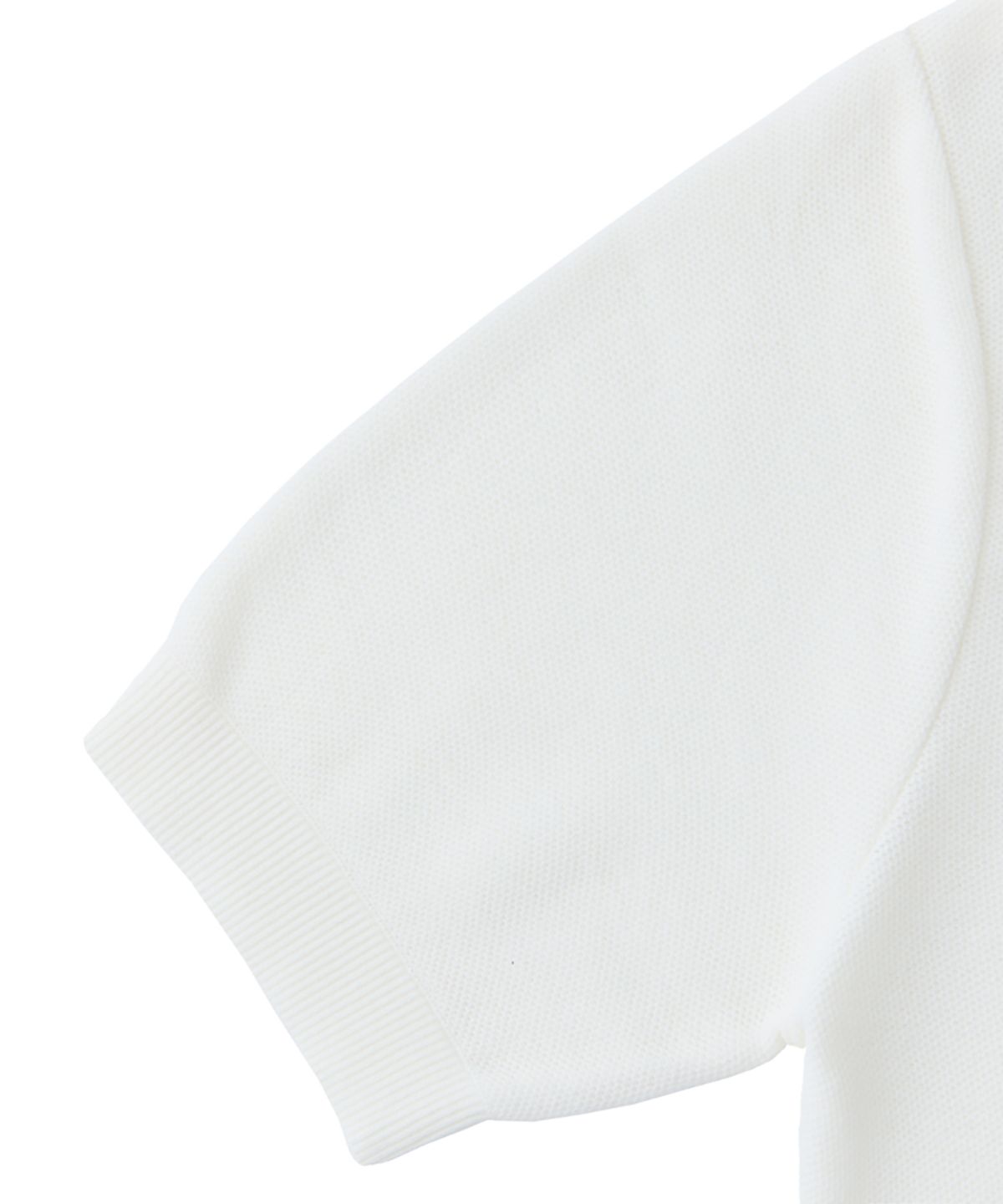 베르노(VERNO) 26ss Waffle polo knit White