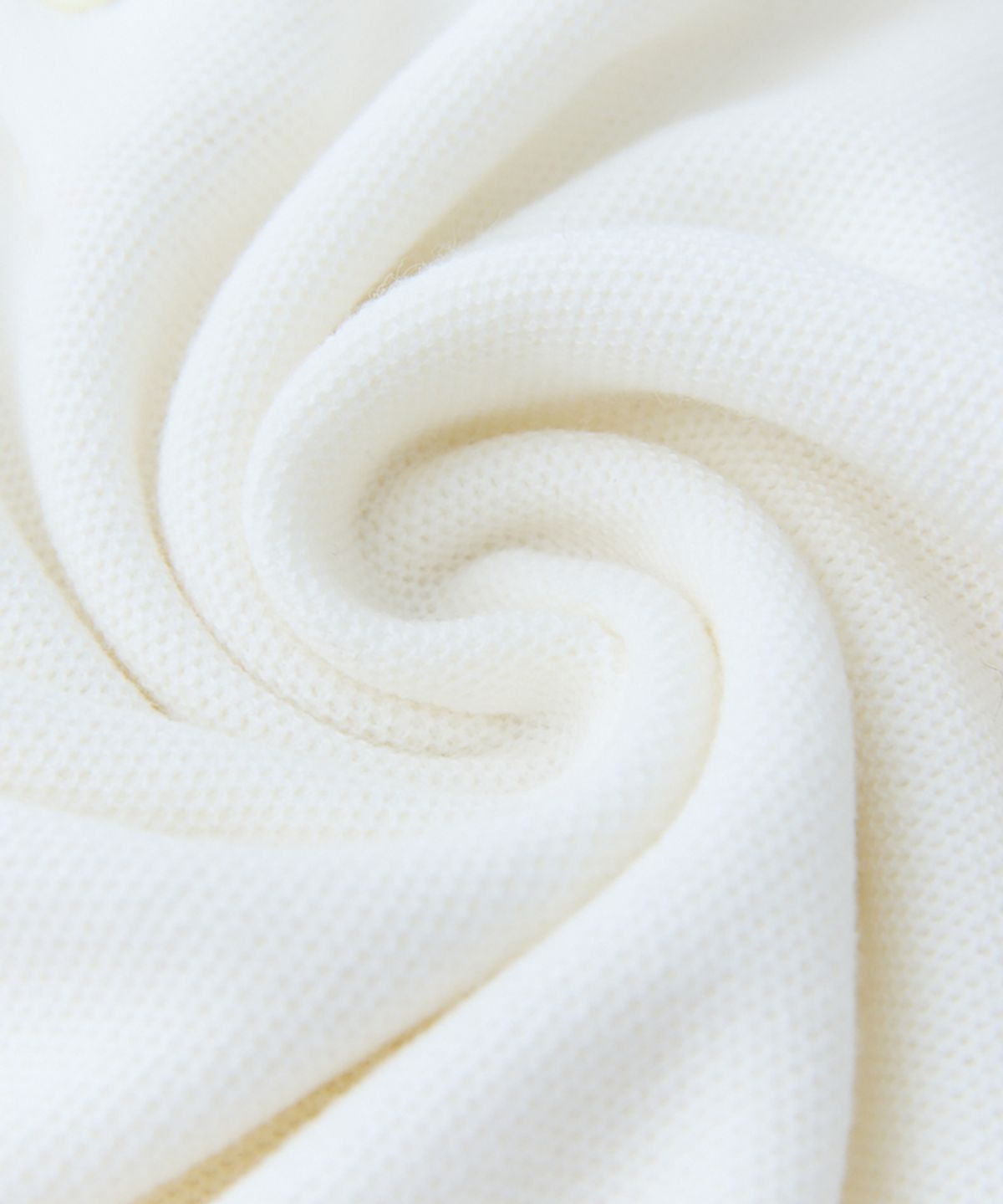 베르노(VERNO) 26ss Waffle polo knit White