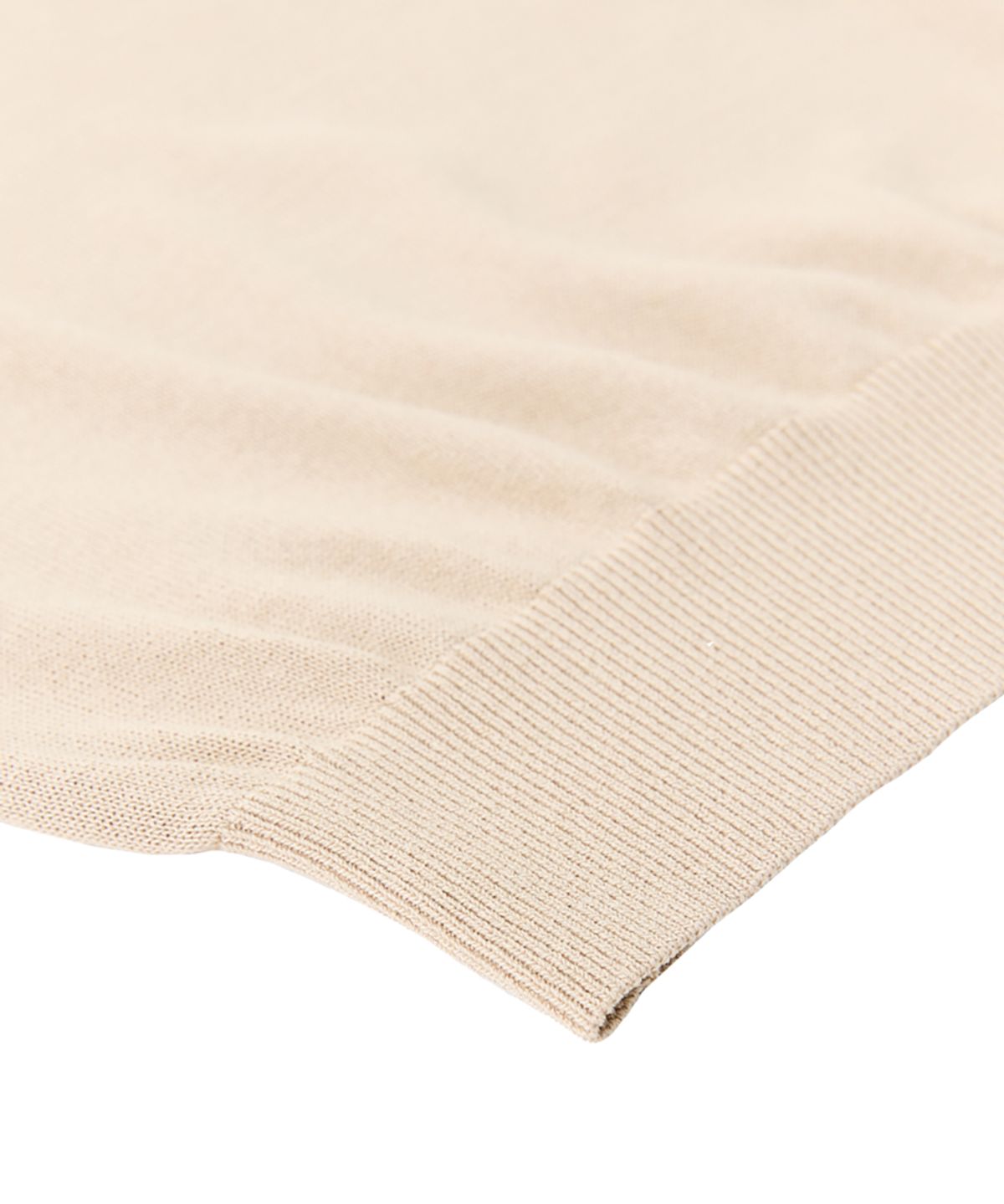 베르노(VERNO) 26SS LL Long sleeve round-neck knit Beige
