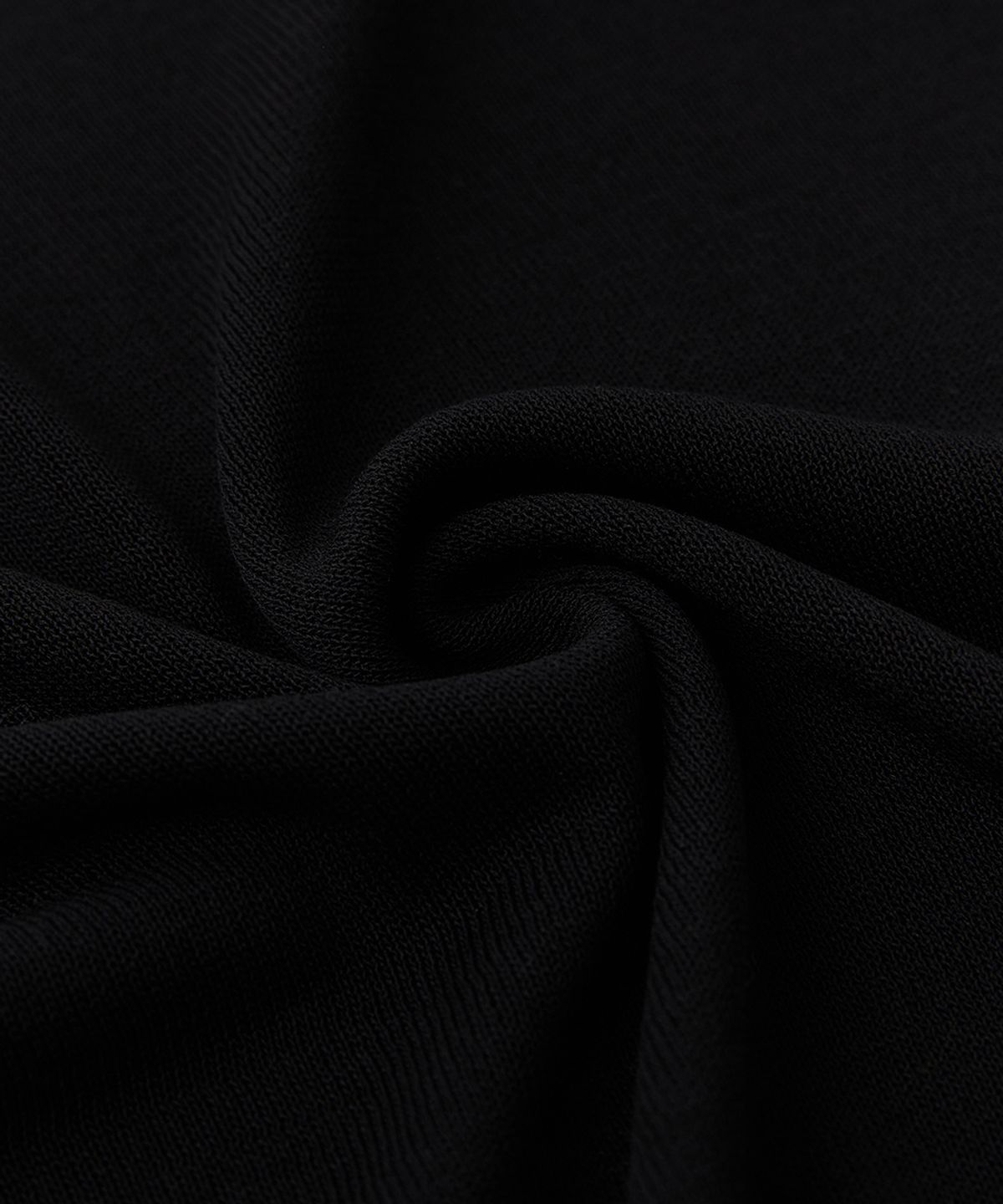 베르노(VERNO) 26SS LL Long sleeve round-neck knit Black