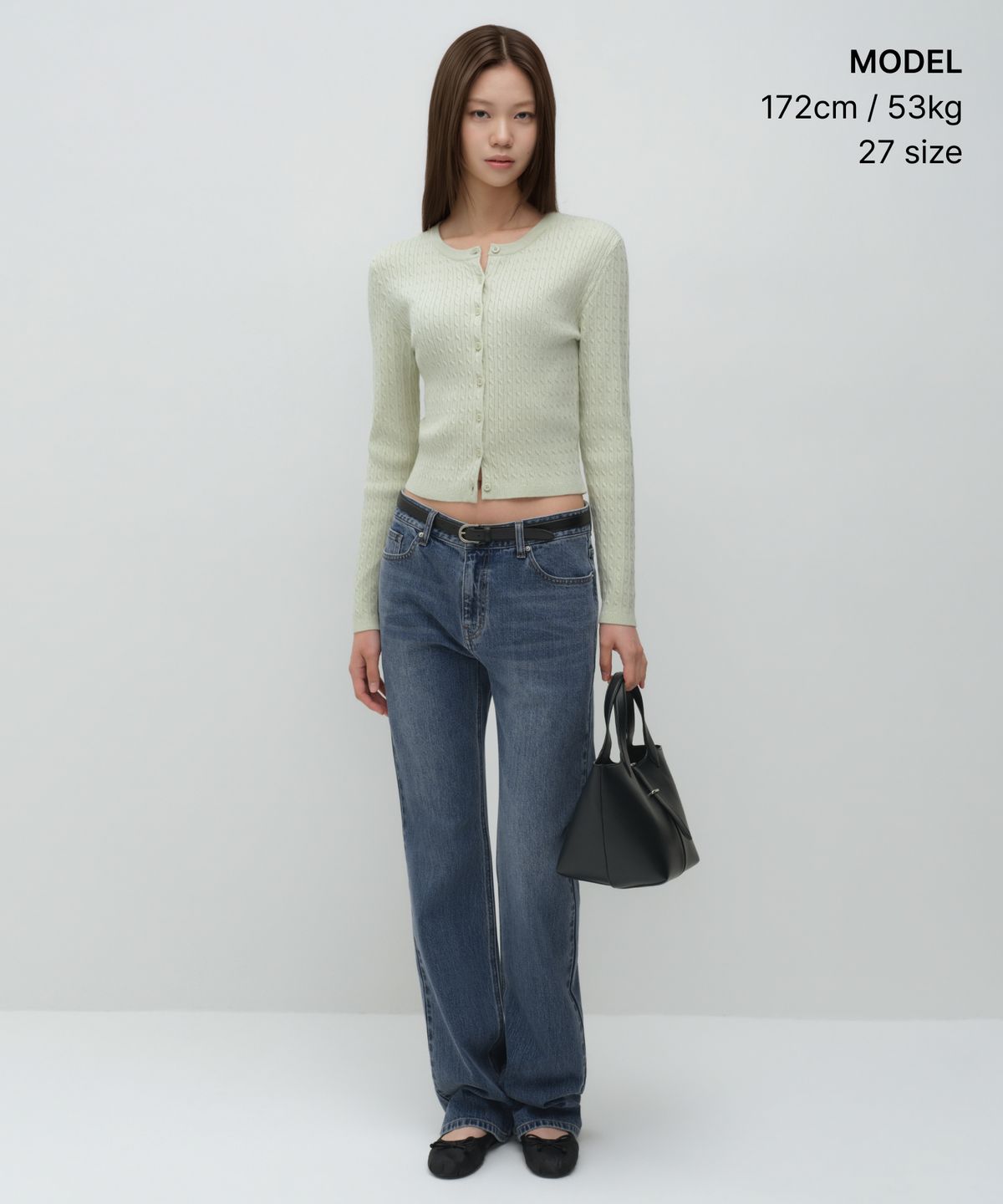 무신사 스탠다드 우먼(MUSINSA STANDARD WOMAN) 우먼즈 에센셜 스트레이트 데님 팬츠 [미디엄 인디고]