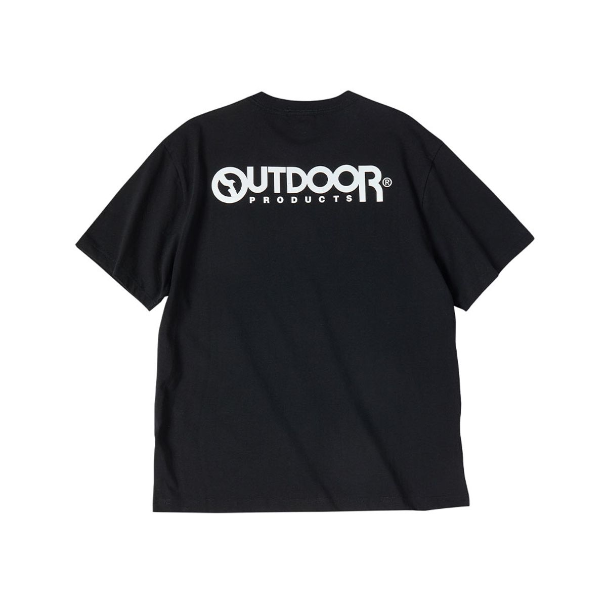 아웃도어 프로덕츠(OUTDOOR PRODUCTS) 모노 스탠다드 로고 티셔츠 (블랙)