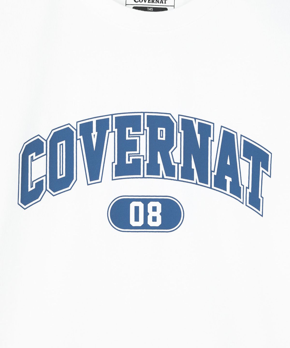 커버낫 키즈(COVERNAT KIDS) 아치로고 티셔츠 커버셋 화이트 CK2602SU01HG
