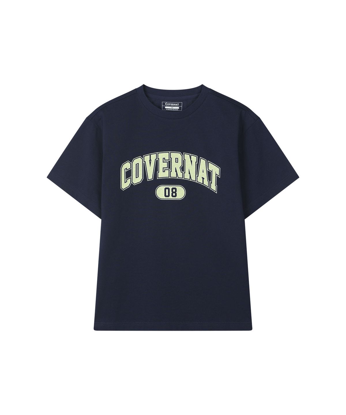 커버낫 키즈(COVERNAT KIDS) 아치로고 티셔츠 커버셋 네이비 CK2602SU01LG