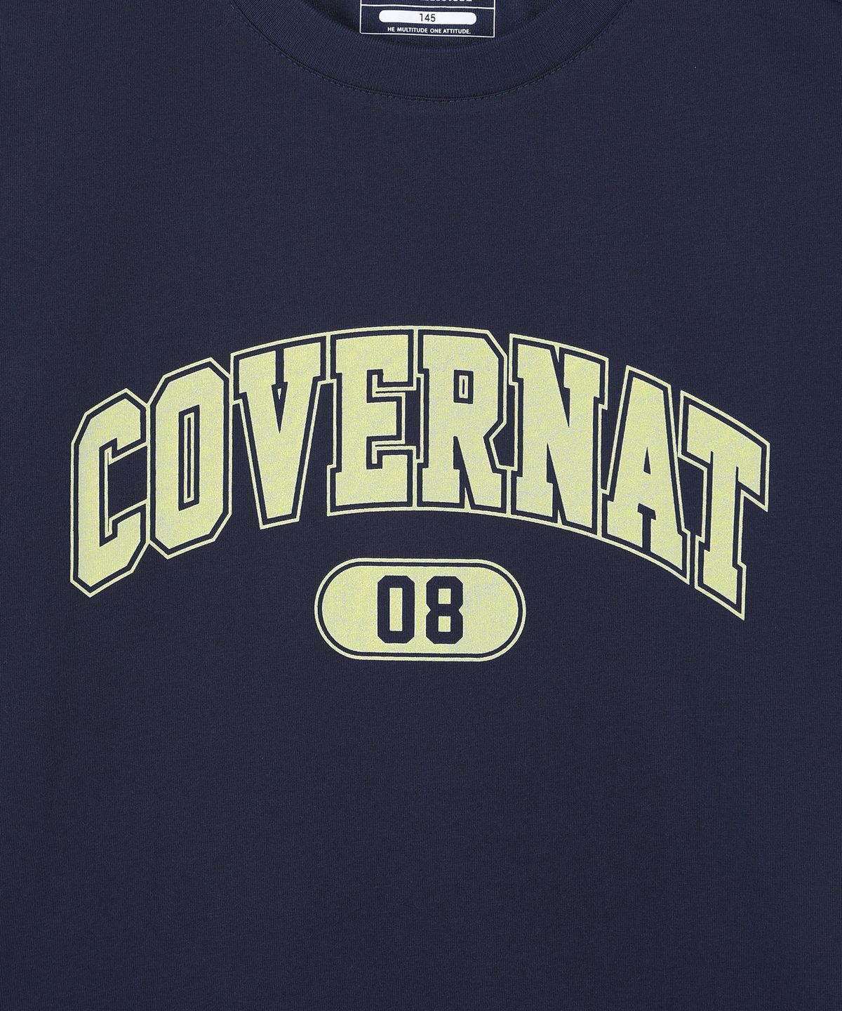 커버낫 키즈(COVERNAT KIDS) 아치로고 티셔츠 커버셋 네이비 CK2602SU01LG