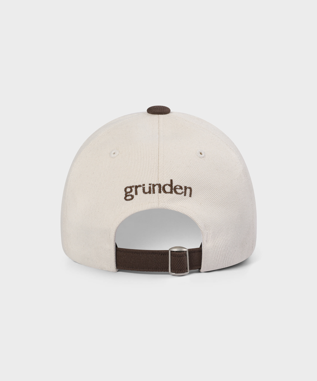 글런든(GRUNDEN) NEW LOGO 6 PANEL CAP (OATMEAL-BROWN)