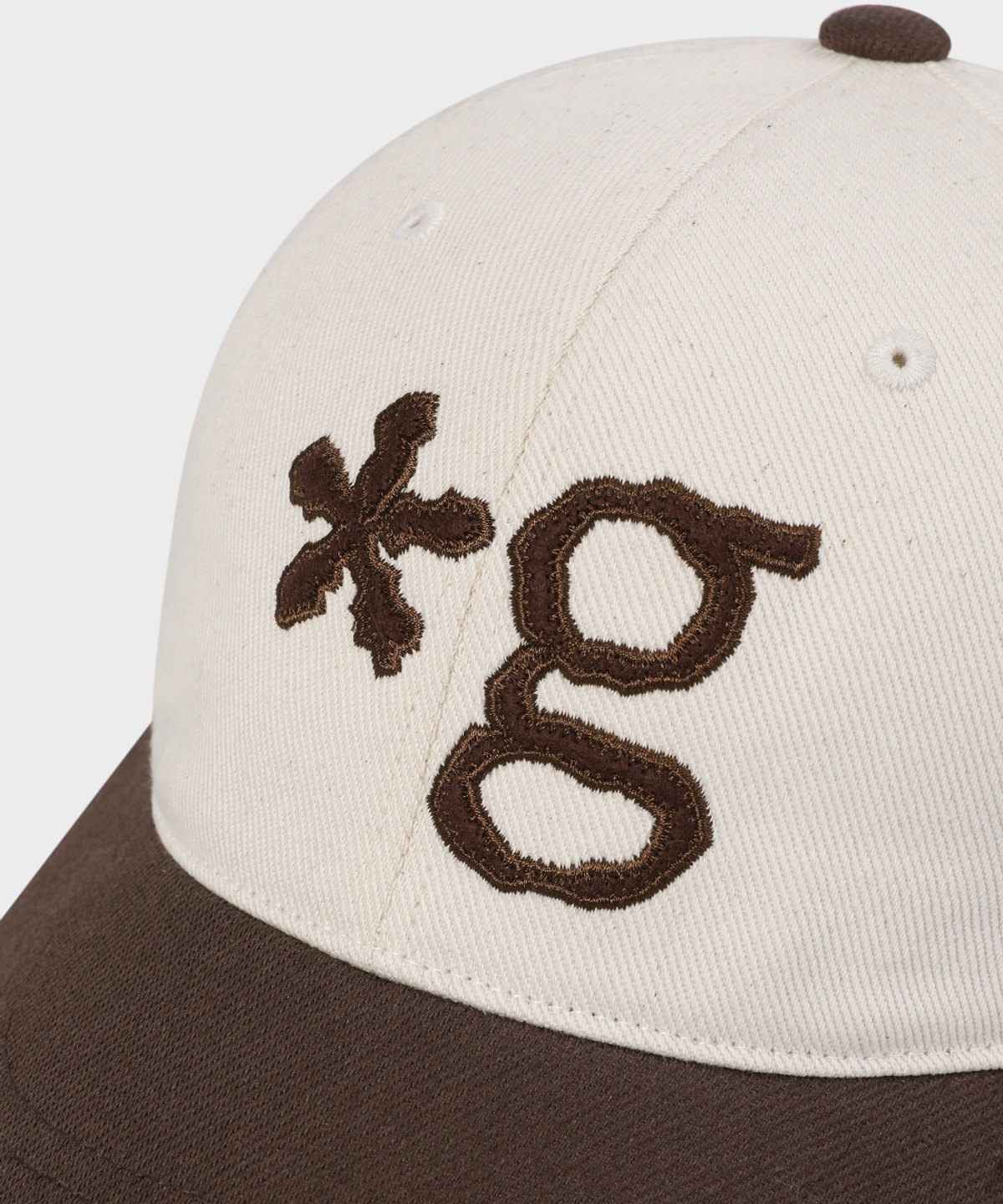 글런든(GRUNDEN) NEW LOGO 6 PANEL CAP (OATMEAL-BROWN)