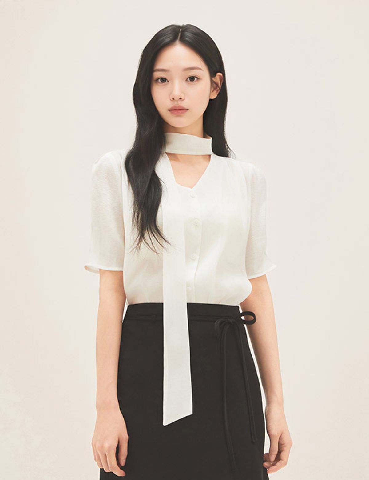로엠(ROEM) 타이블라우스 RMBLG25RT1