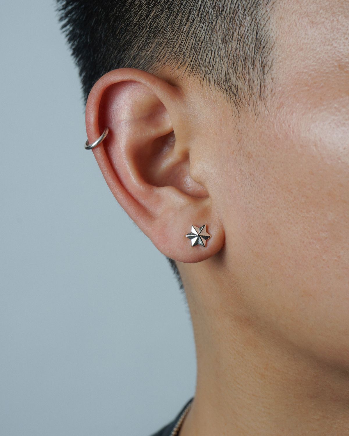 코어브라스(CORE BRASS) HEXAGRAM EARRINGS 925 SILVER