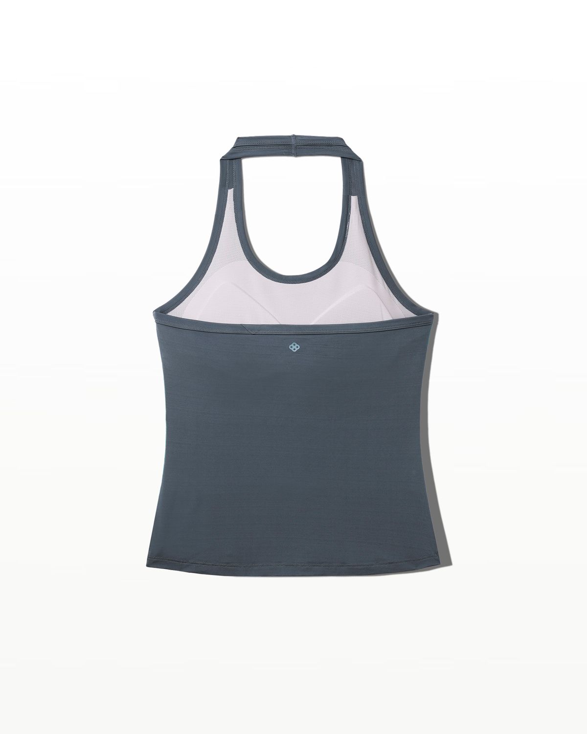 후포(HOOPOE) backless halterneck viscos top_celadon gray