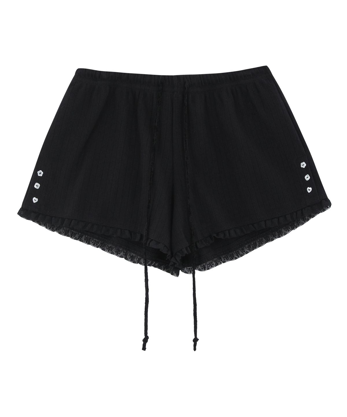 로잔느(ROSEANNE) Sweet Dreams Lace Shorts (Black)
