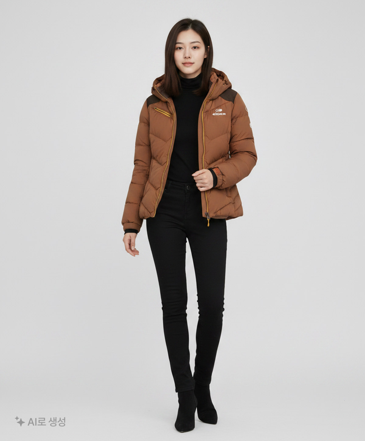 아이더(EIDER) 숏 패딩/숏 헤비 아우터 S