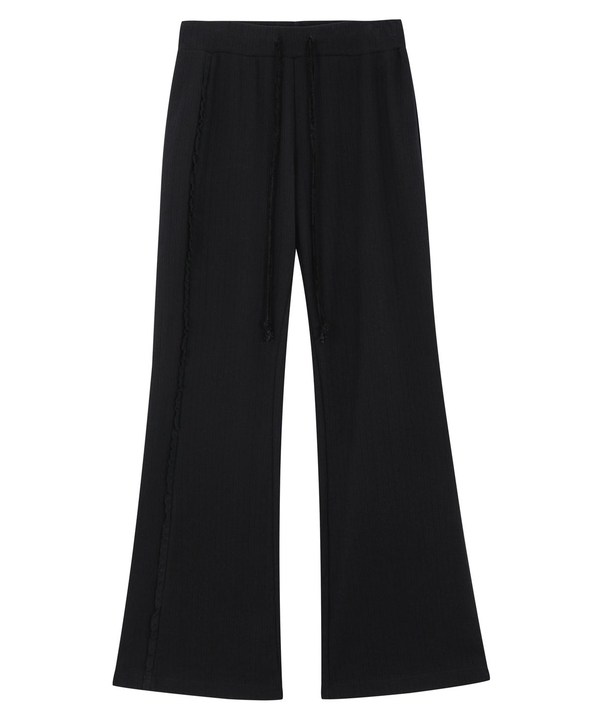 로잔느(ROSEANNE) Sweet Dreams Lace Flare Pants (Black)