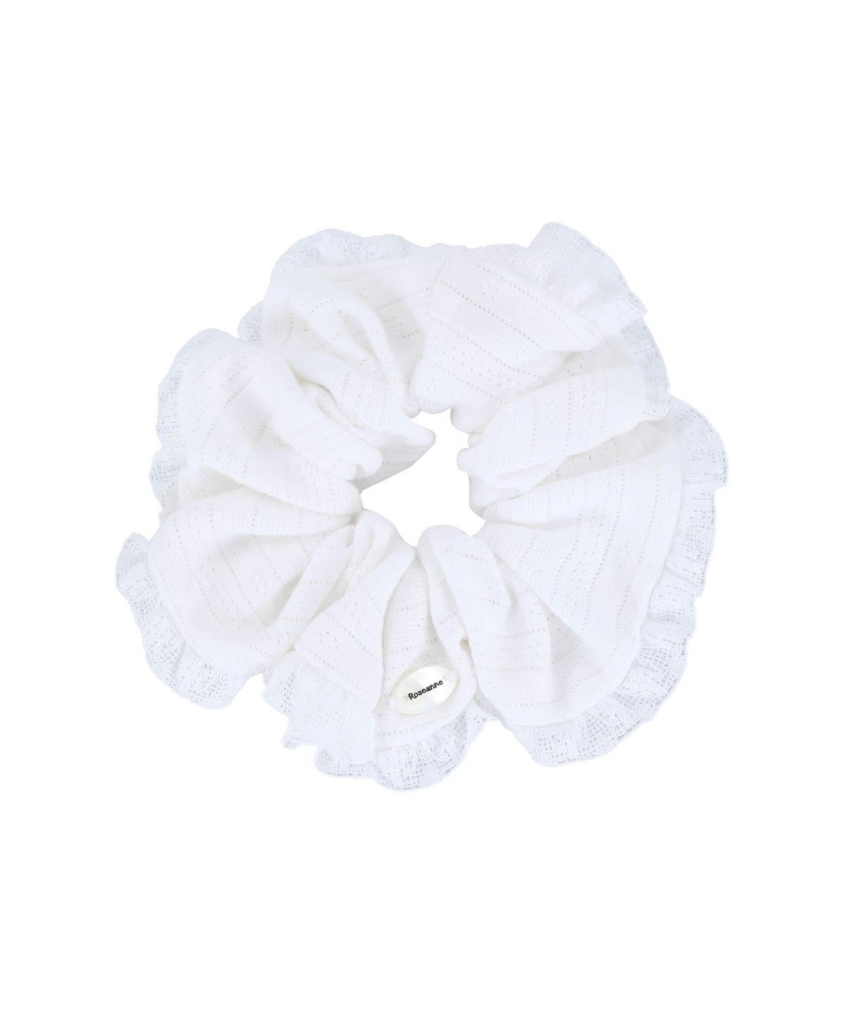 로잔느(ROSEANNE) Sweet Dreams Scrunchie (White)