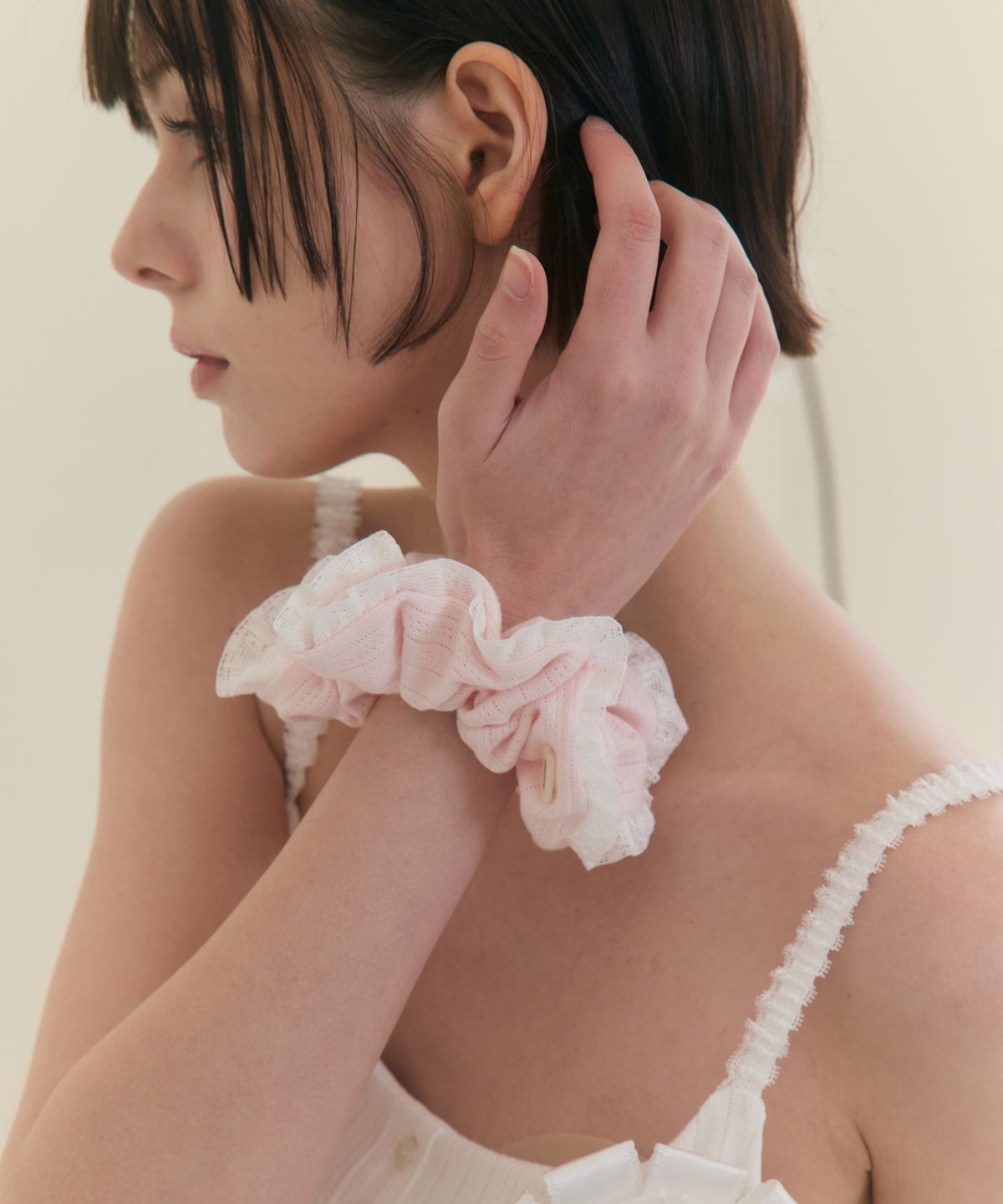로잔느(ROSEANNE) Sweet Dreams Scrunchie (Pink)