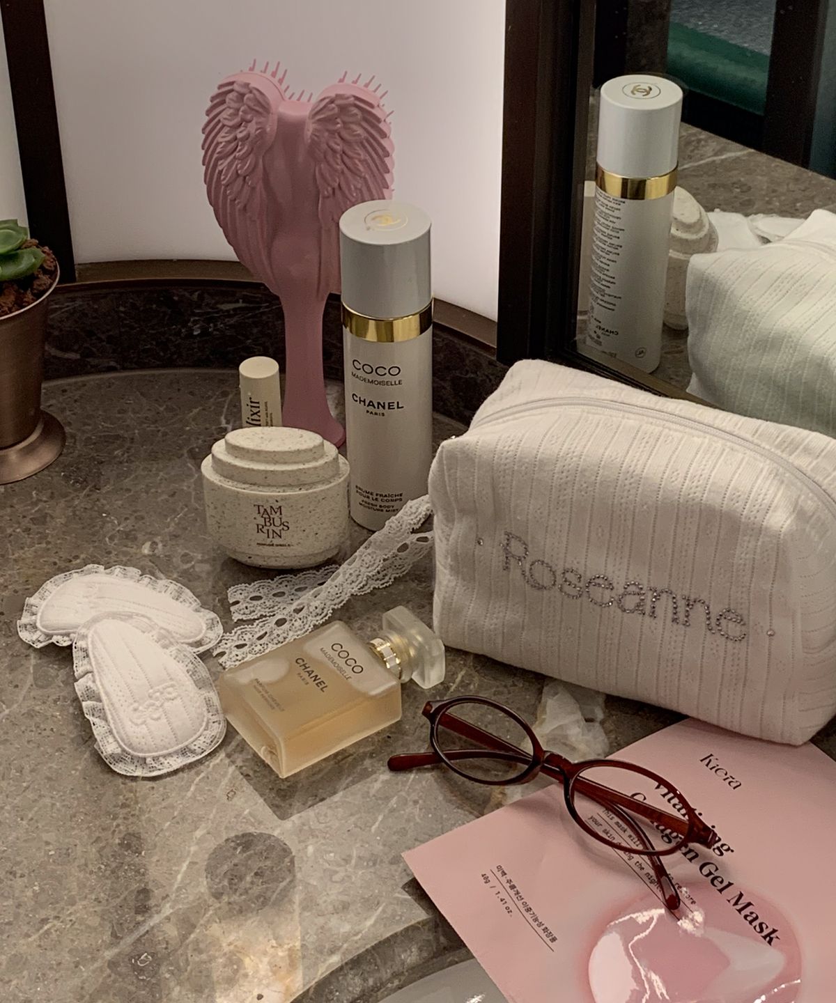 로잔느(ROSEANNE) Sweet Dreams Hairpin Set (White)