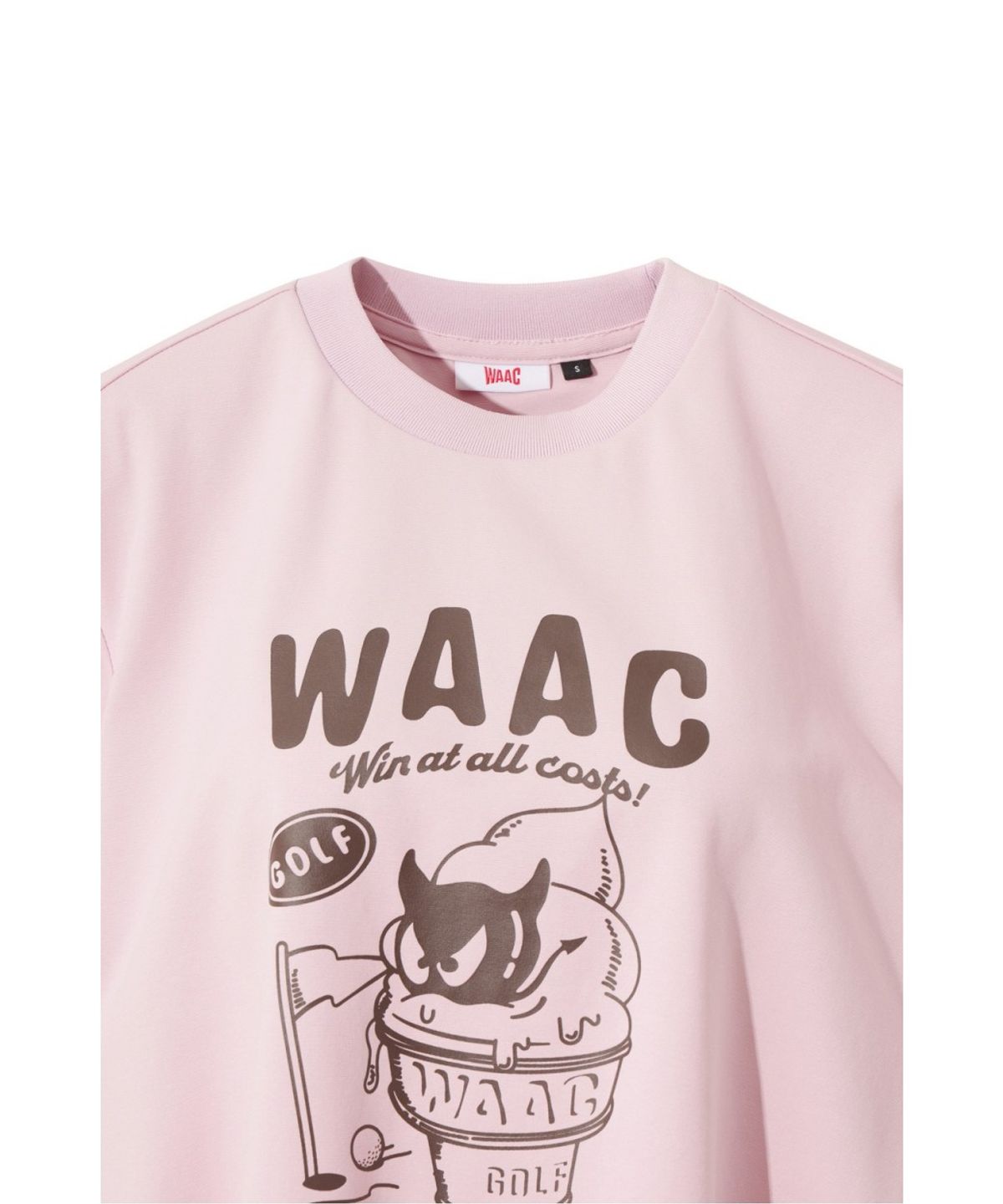 왁(WAAC) Ice Cream WAACKY Over-Fit Tee WWTCM26502PIL