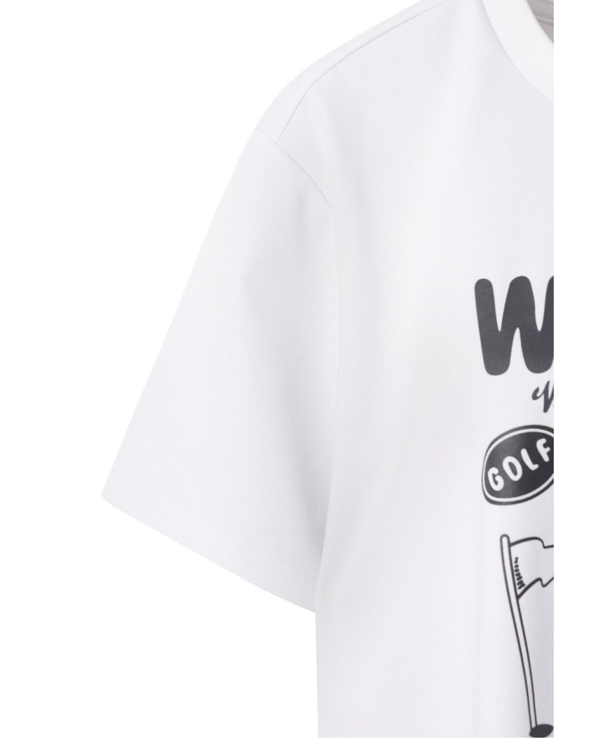왁(WAAC) Ice Cream WAACKY Over-Fit Tee WWTCM26502WHX