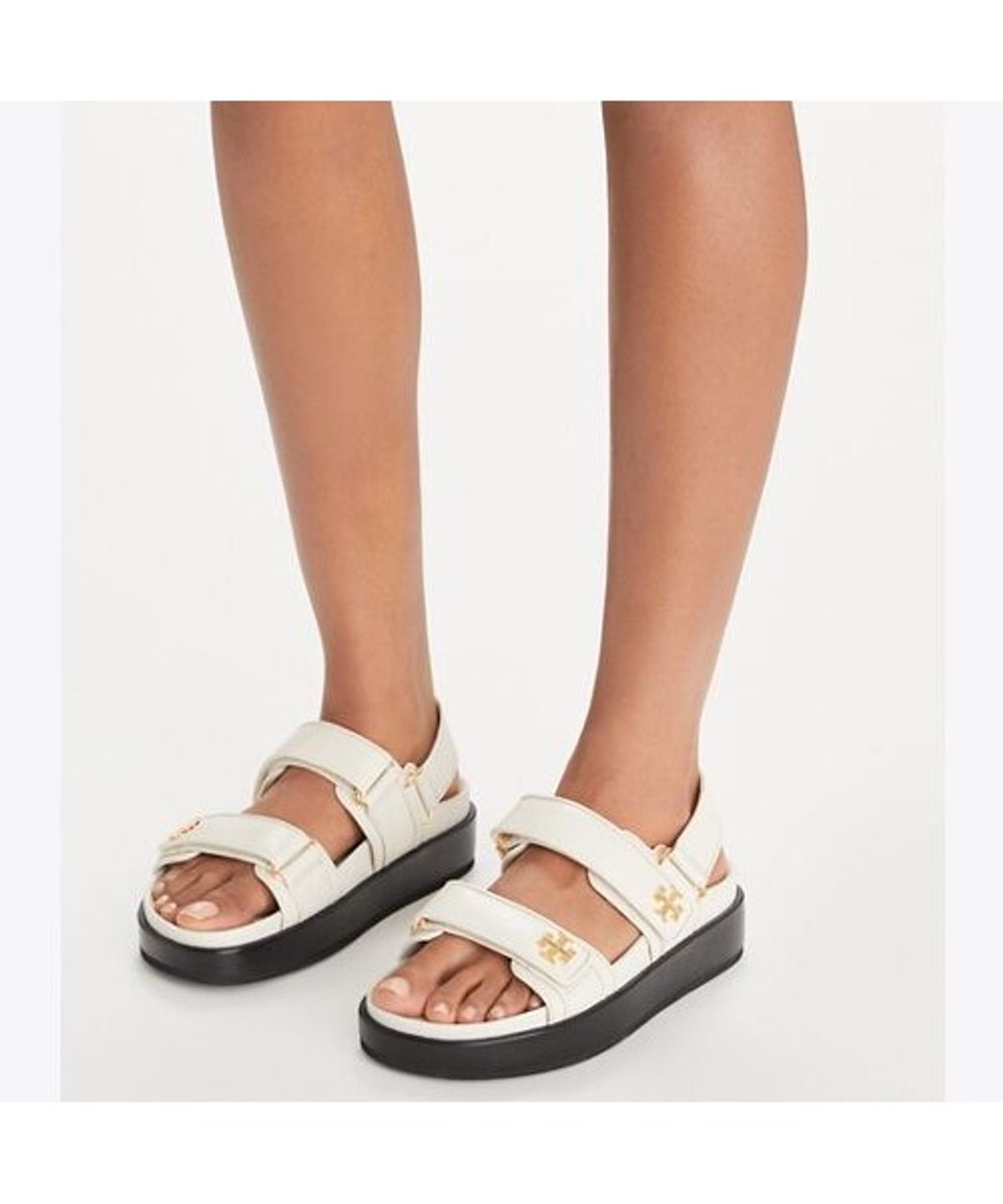 토리버치(TORYBURCH) 키라 스포츠 샌들 - 뉴 아이보리