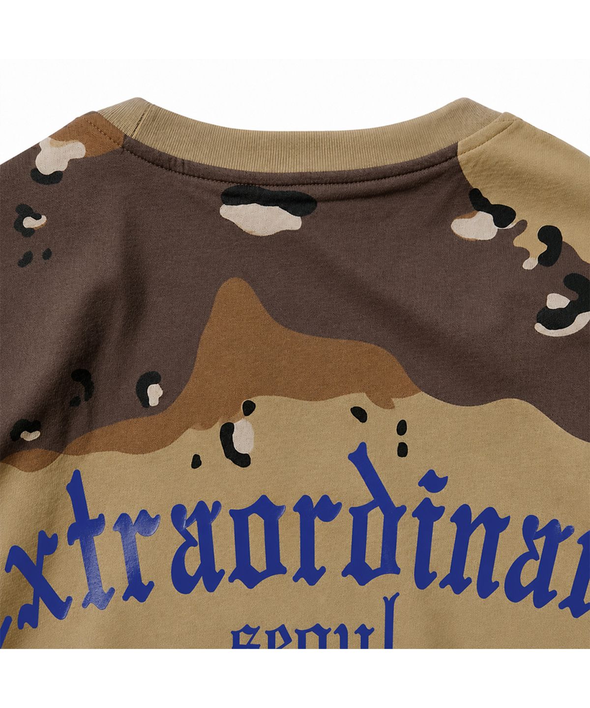 엑스트라오디너리(EXTRAORDINARY) DESERT CAMO LOGO TEE CAMO