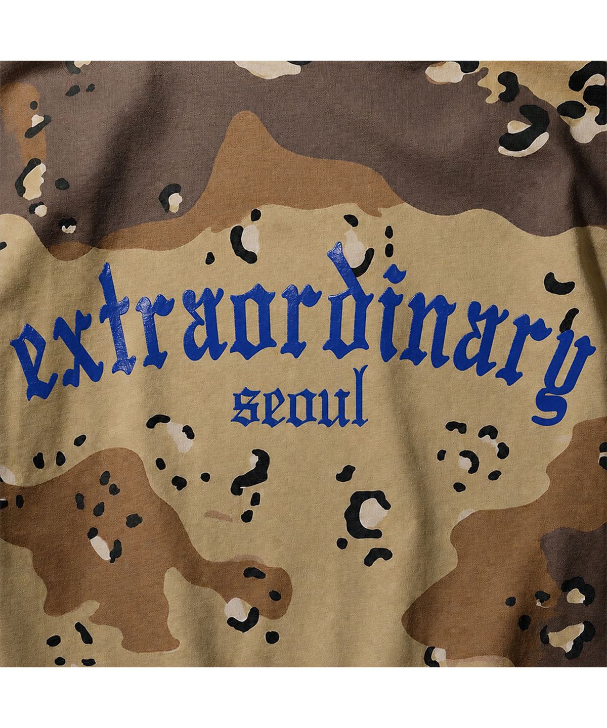 엑스트라오디너리(EXTRAORDINARY) DESERT CAMO LOGO TEE CAMO
