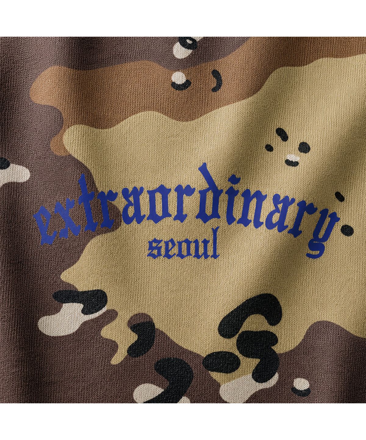 엑스트라오디너리(EXTRAORDINARY) DESERT CAMO LOGO TEE CAMO