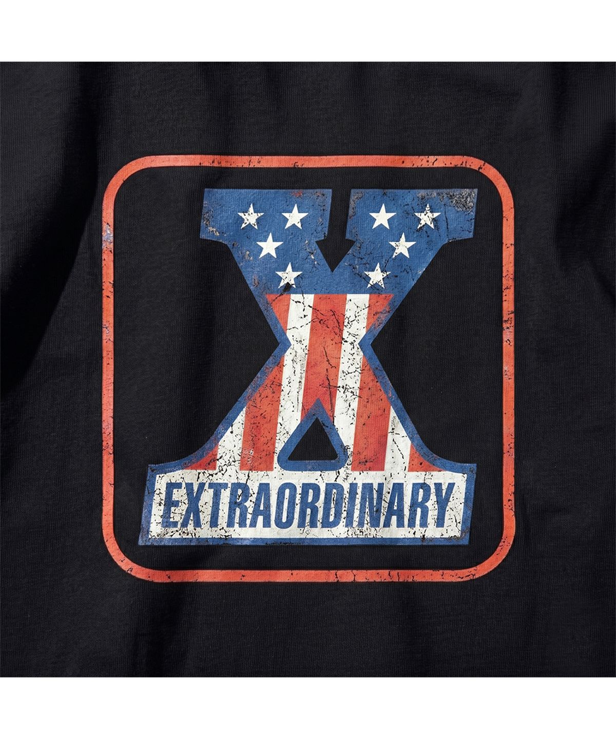 엑스트라오디너리(EXTRAORDINARY) NUMBER X TEE BLACK