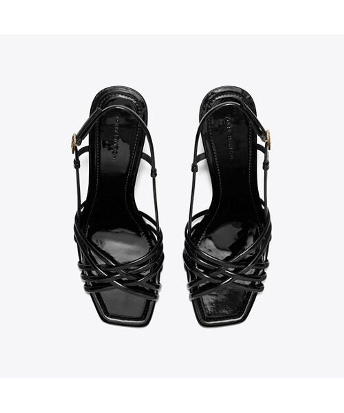 토리버치(TORYBURCH) 멀티 스트랩 웨지 샌들 75Mm - 퍼펙트 블랙 / 퍼펙트 블랙