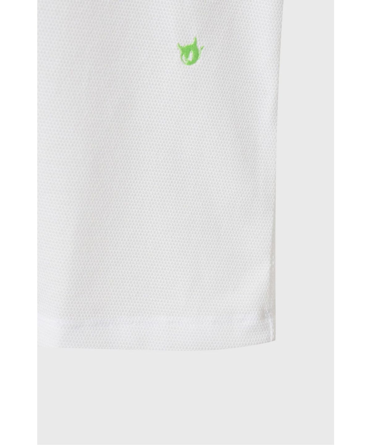 왁(WAAC) Women Knit Collar Loose-Fit Polo WWTCM26500WHX