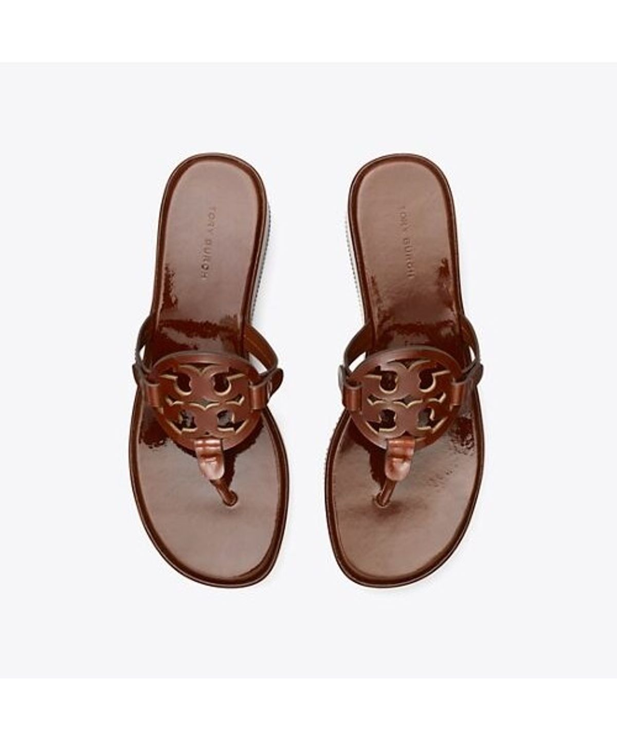 토리버치(TORYBURCH) 밀러 웨지 25Mm - 러셋 브라운