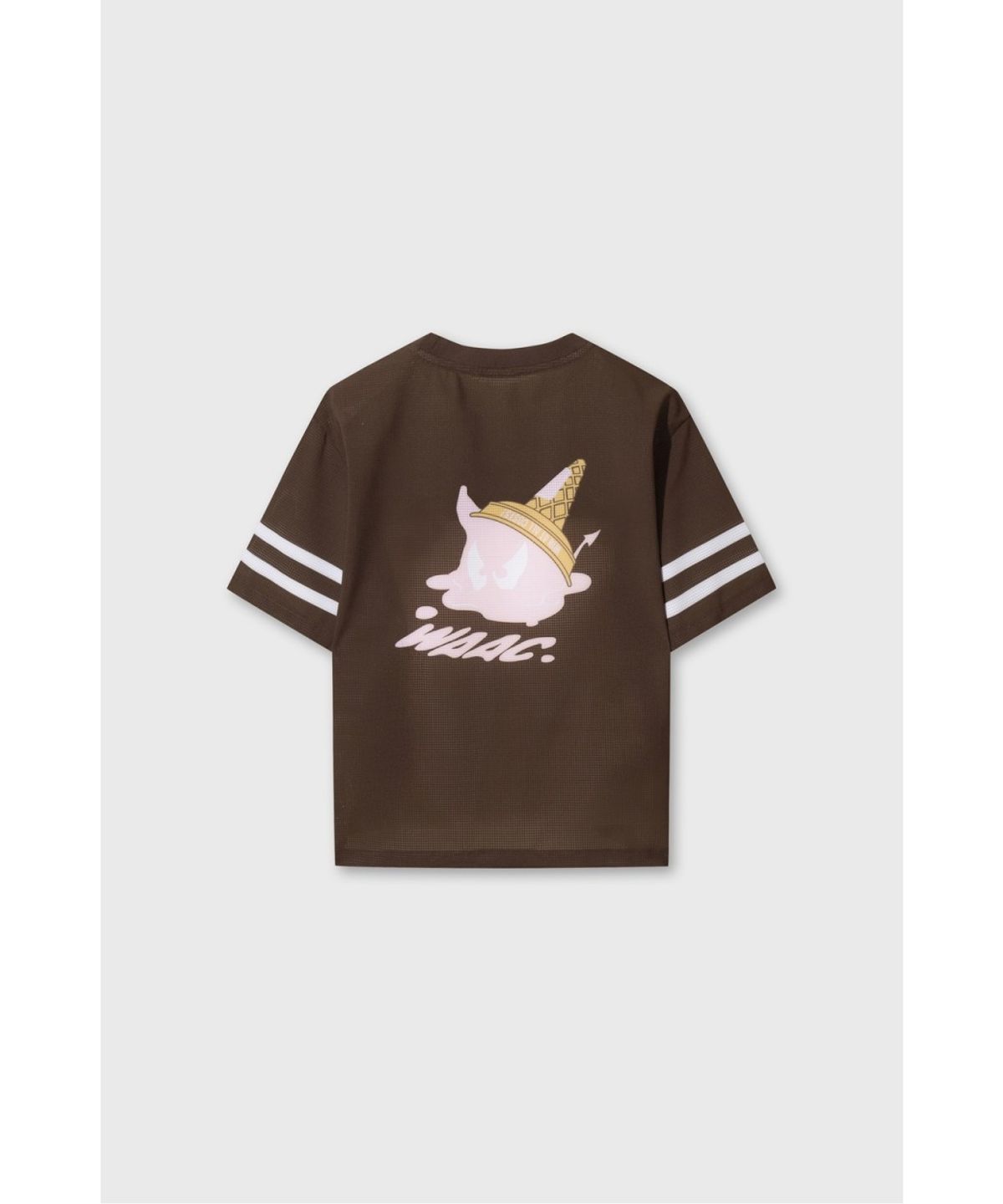 왁(WAAC) Women Air Dot Loose-Fit Tee WWTCM26501BRD