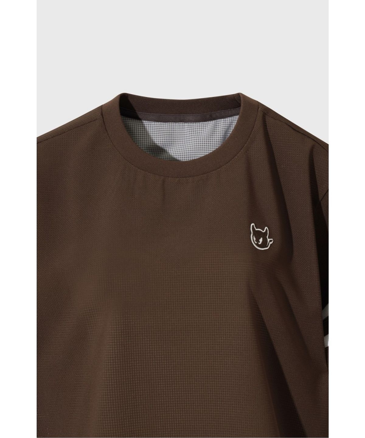 왁(WAAC) Women Air Dot Loose-Fit Tee WWTCM26501BRD