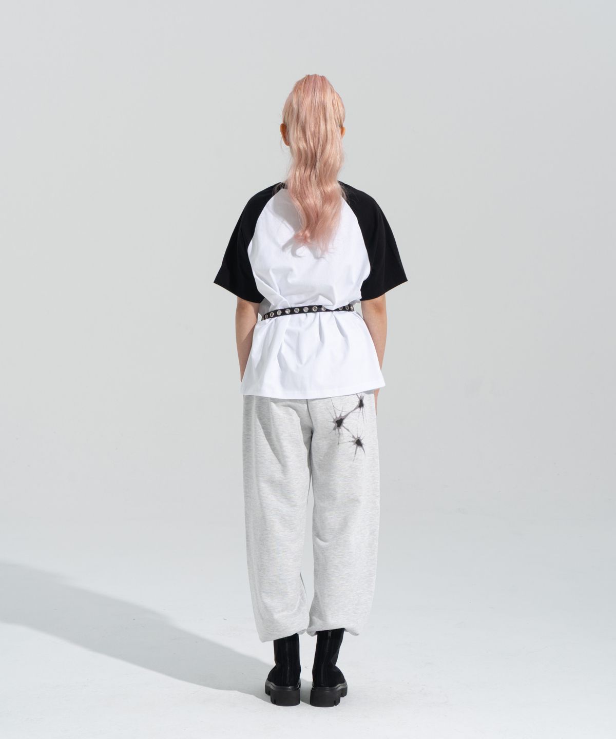 페이즈화이트(PHASEWHITE) [PHASE_5] FLARE JOGGER SWEATPANTS _LIGHT MELANGE / 8802026-LP01