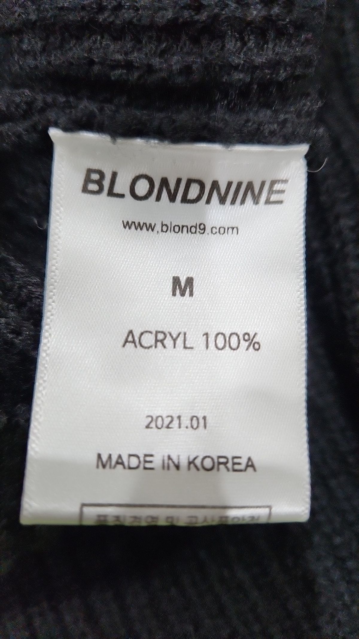 블론드나인(BLOND9) 니트/스웨터 M
