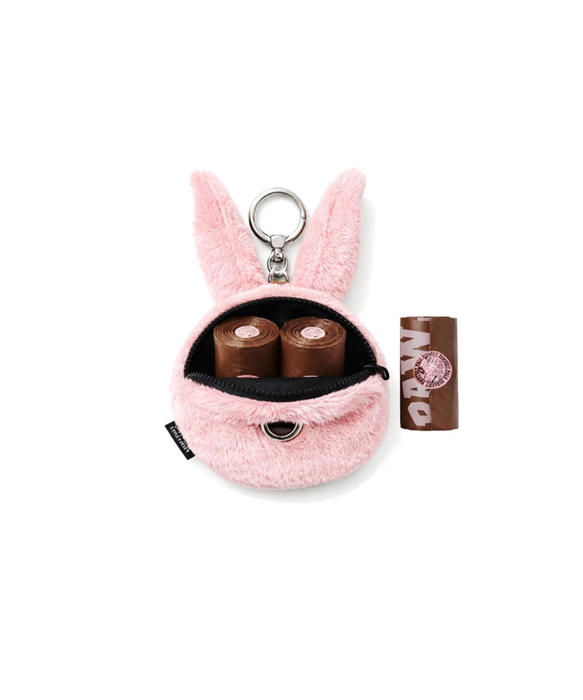 비에스래빗(BSRABBIT) 비에스래빗 트리피래빗 풉백 키링 핑크