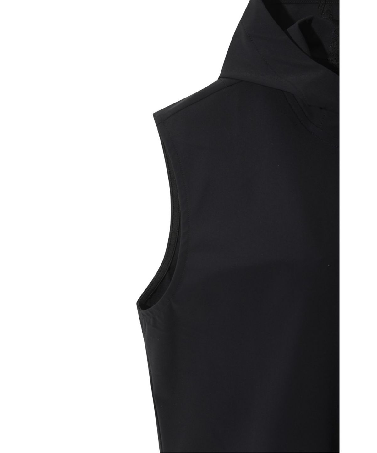왁(WAAC) Women Cool Tricot Hooded Vest (Set-up) WWTCM26404BKX