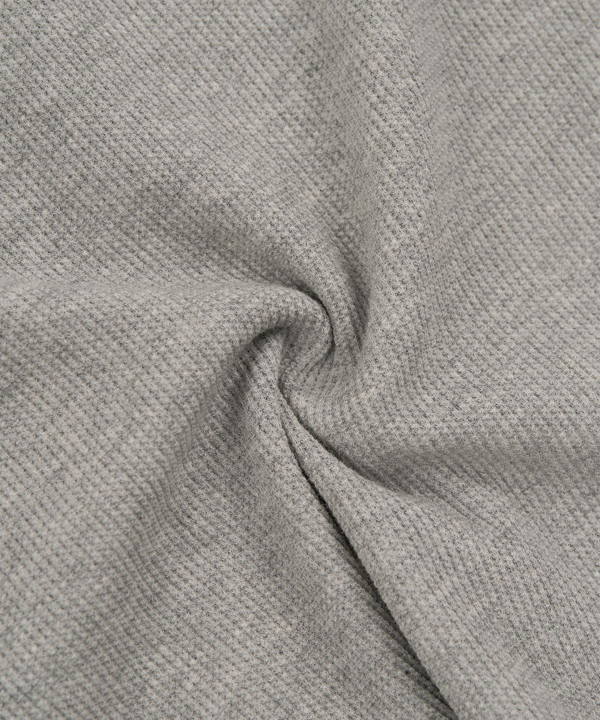 엑스컨테이너(EXCONTAINER) 헨리넥 와플 하프 슬리브 (GREY)