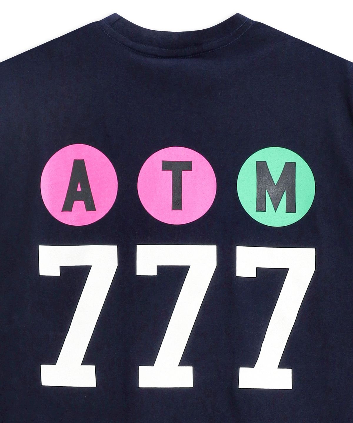 애프터매스(AFTERMATH) ATM LOGO TEE NAVY