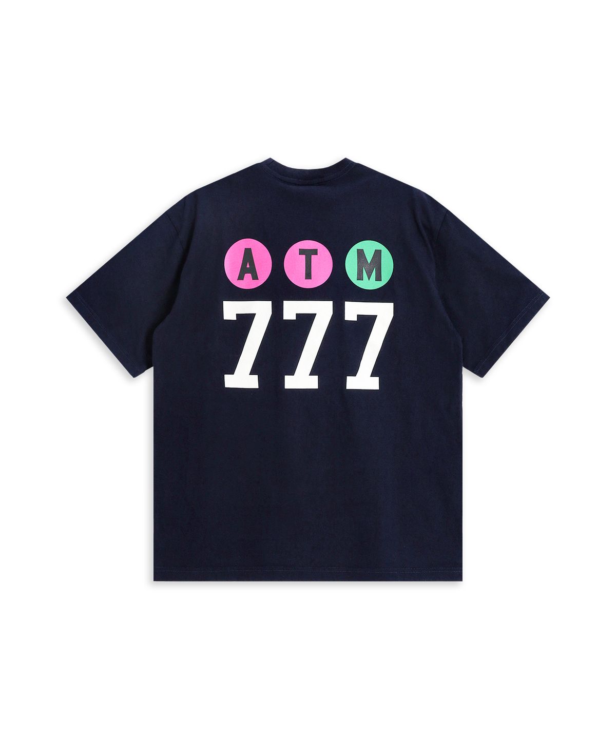 애프터매스(AFTERMATH) ATM LOGO TEE NAVY