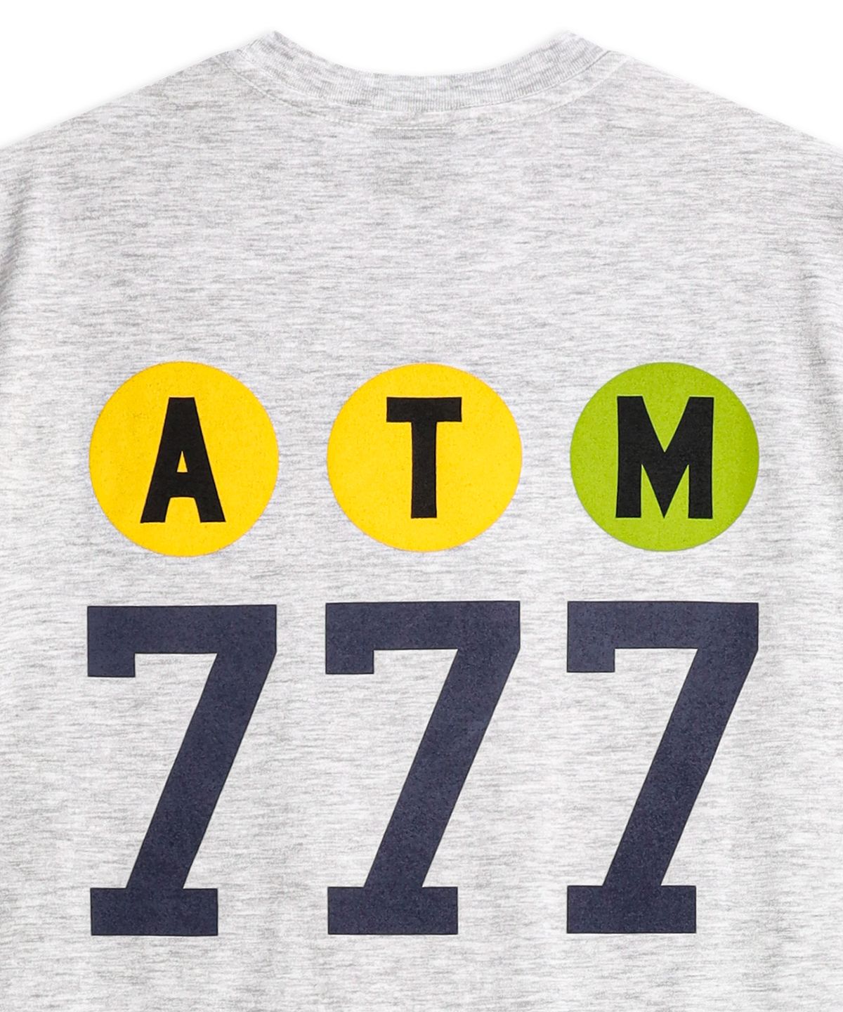 애프터매스(AFTERMATH) ATM LOGO TEE  HEATHER GREY