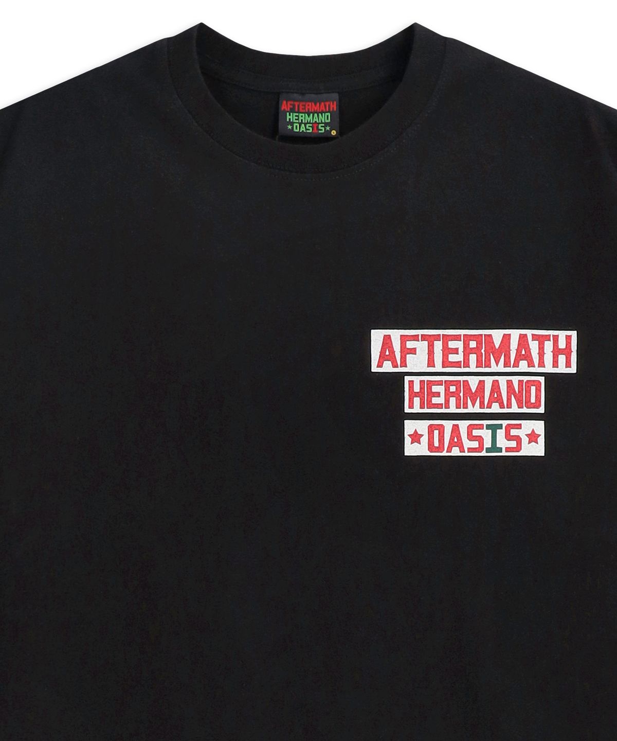 애프터매스(AFTERMATH) OASIS TEE BLACK