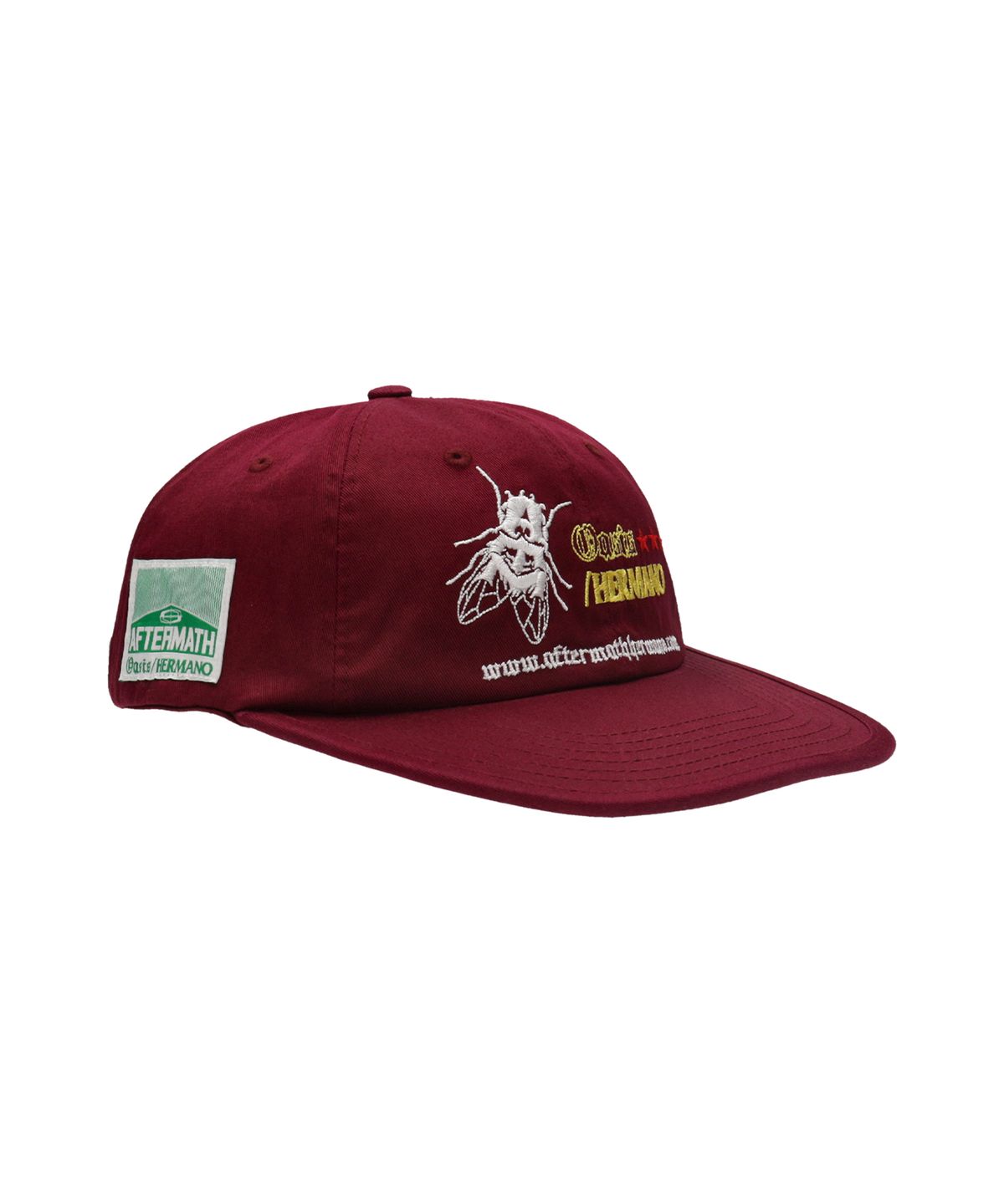 애프터매스(AFTERMATH) ONLY ON ATM BALL CAP BURGUNDY