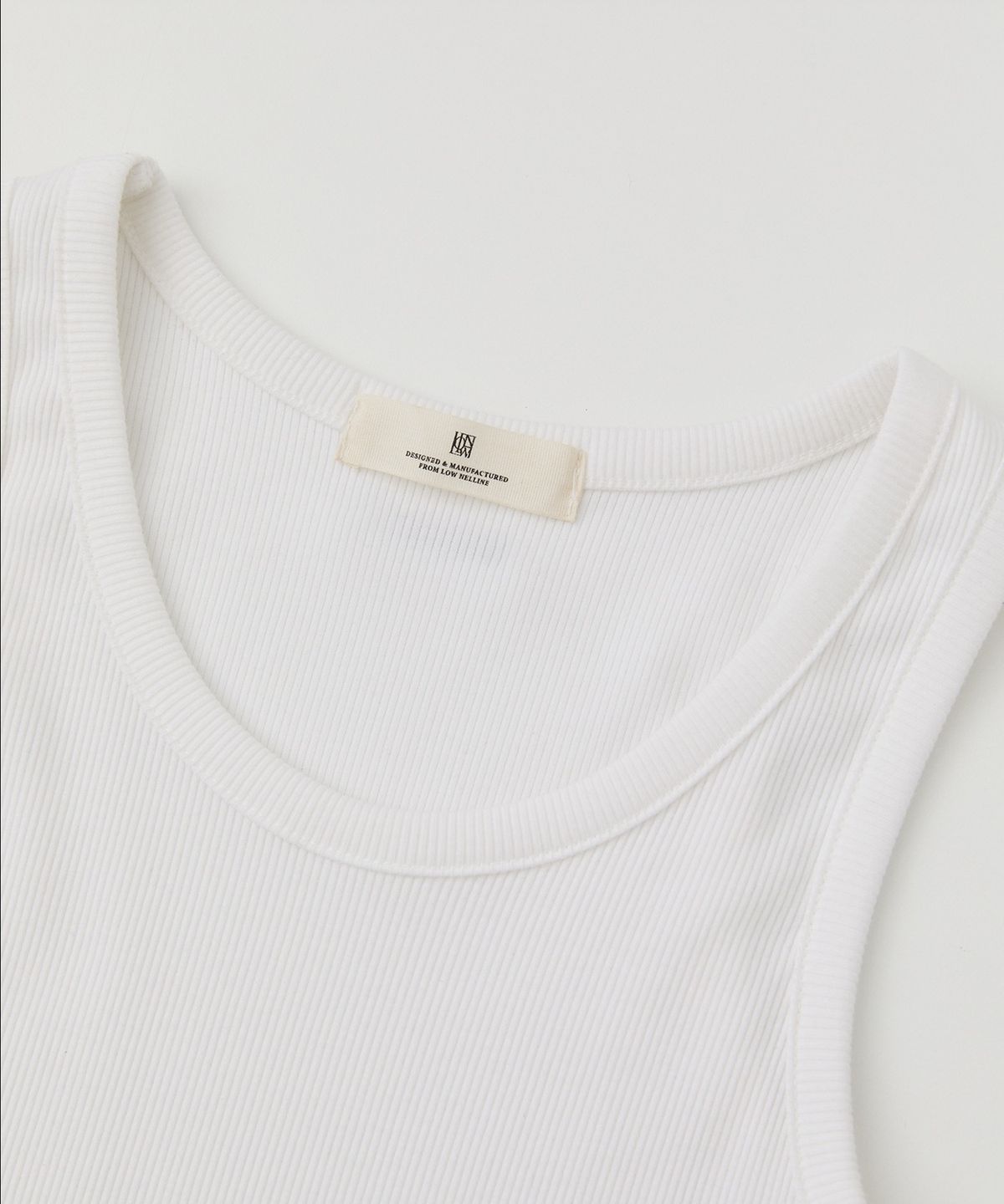 로우넬라인(LOW NELLINE) LOW ETHNIC SLEEVELESS_WHITE