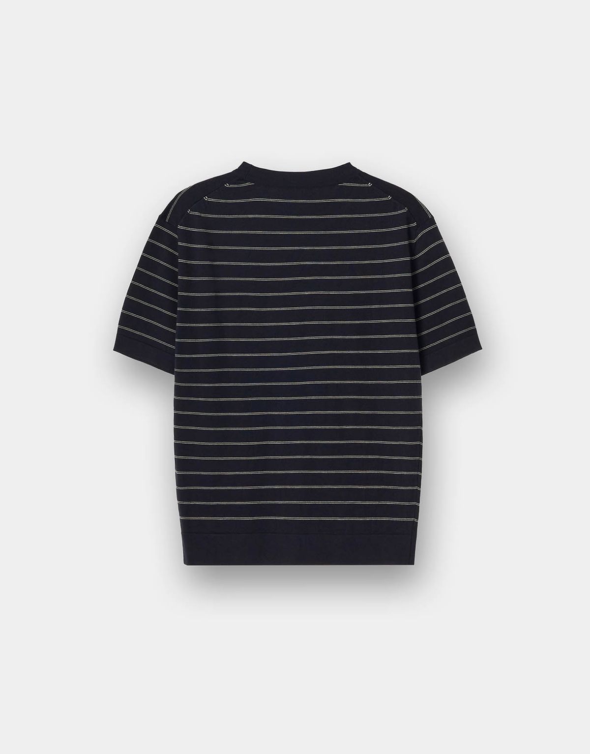 컨셉원(CONCEPTS1ONE) 워셔블 스트라이프 크루넥 반팔 니트 스웨터 10056527/056527 [2color]