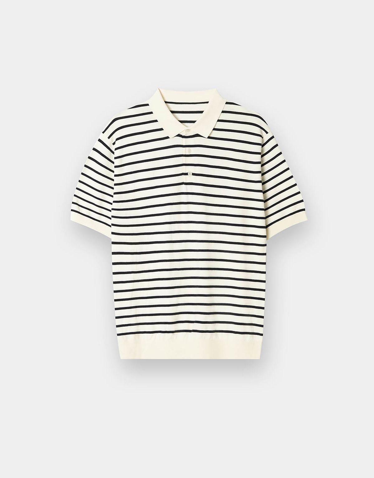 컨셉원(CONCEPTS1ONE) 워셔블 스트라이프 폴로 반팔 니트 스웨터 10056526/056526 [2color]