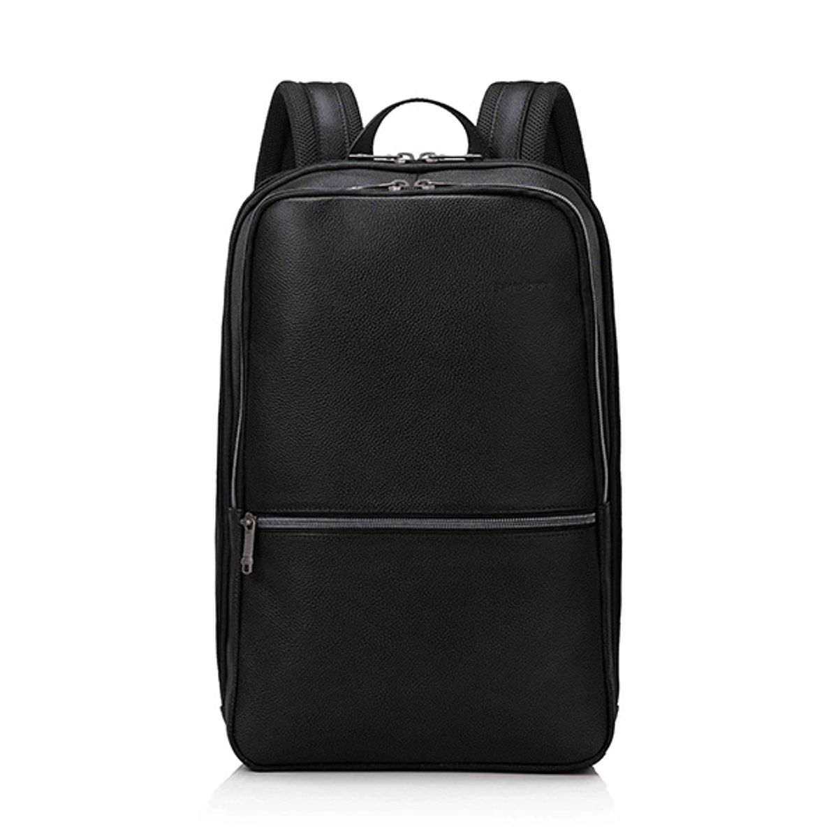 쌤소나이트(SAMSONITE) SAM CLASSIC LEATHER 슬림 백팩 BLACK HG809002